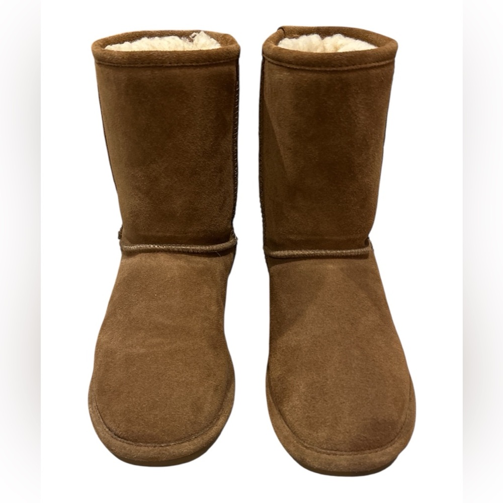 Bear Paw Cozy Brown Moccasin Boots